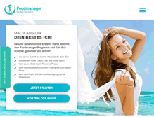 Tablet Screenshot of foodmanager.net